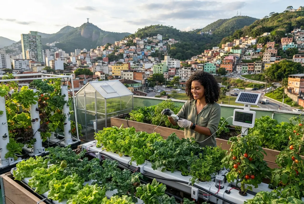 Hortas urbanas inteligentes em juiz de fora 
