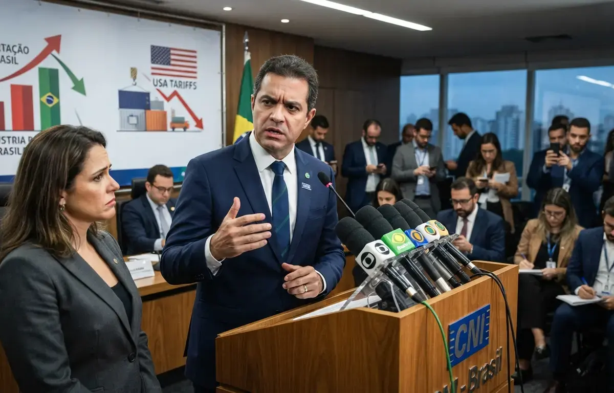 Indústria brasileira manifesta preocupação com nova taxação imposta pelos Estados Unidos