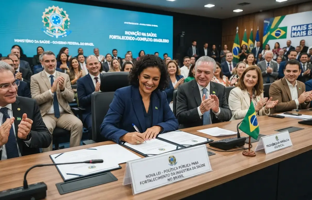Nova lei estabelece política pública para fortalecimento da indústria da saúde no Brasil