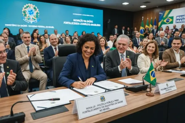 Nova lei estabelece política pública para fortalecimento da indústria da saúde no Brasil