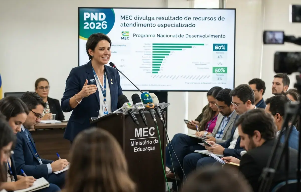 PND 2026: MEC divulga resultado de recursos de atendimento especializado