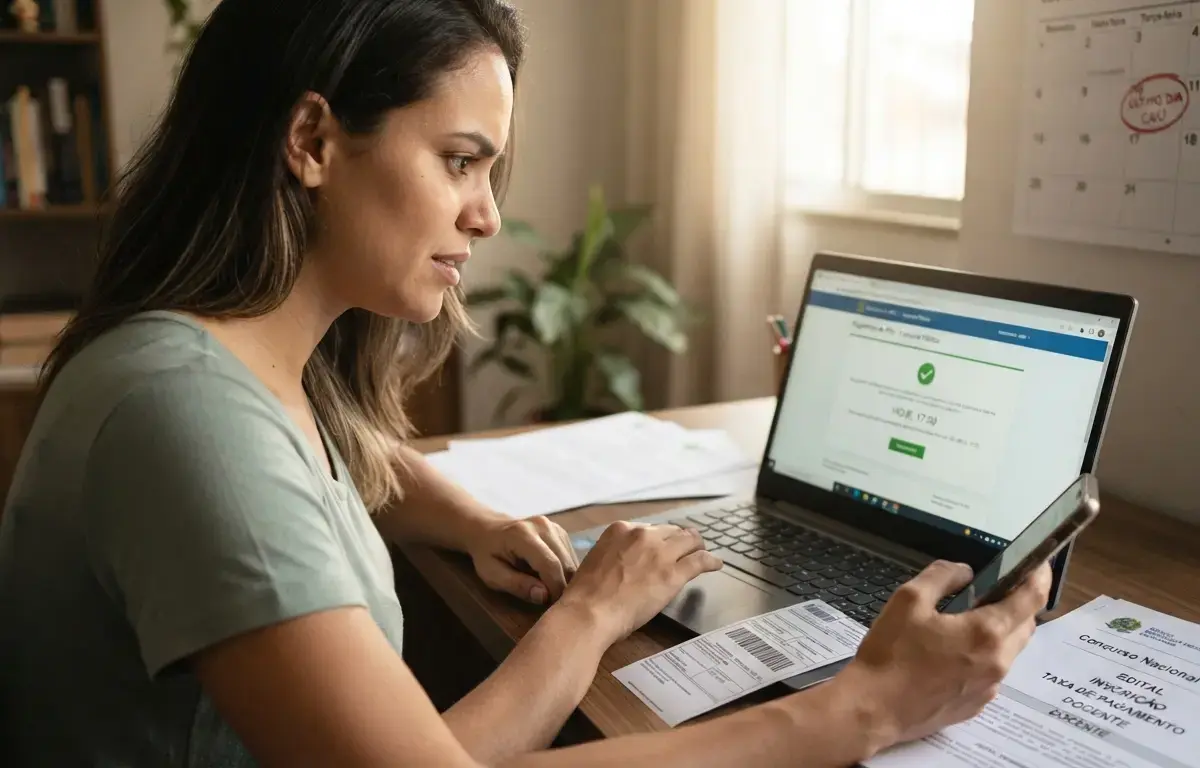 Prazo para pagamento da taxa de inscrição do Concurso Nacional Unificado para docentes termina nesta terça feira