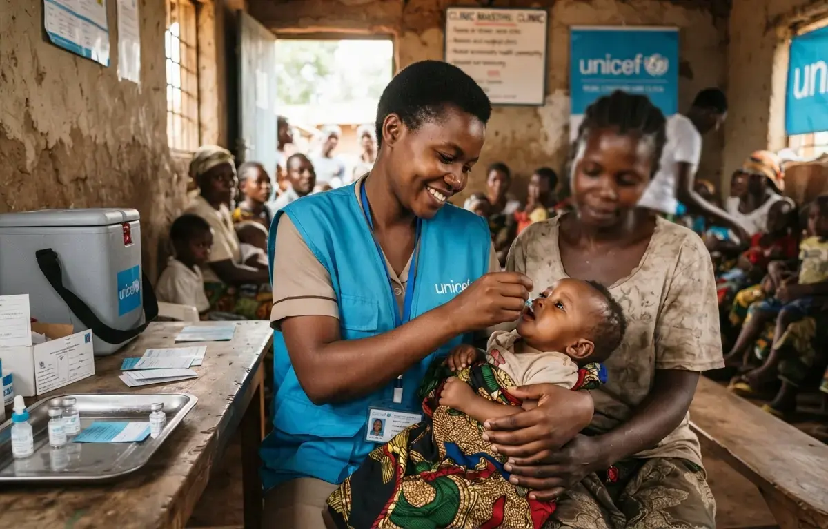 Unicef: 13,5 milhões de crianças não recebem vacina no 1° ano de vida