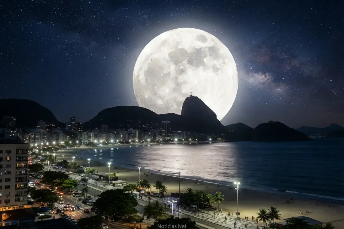Fenômeno da superlua: entenda por que a Lua parece maior e mais brilhante em algumas noites