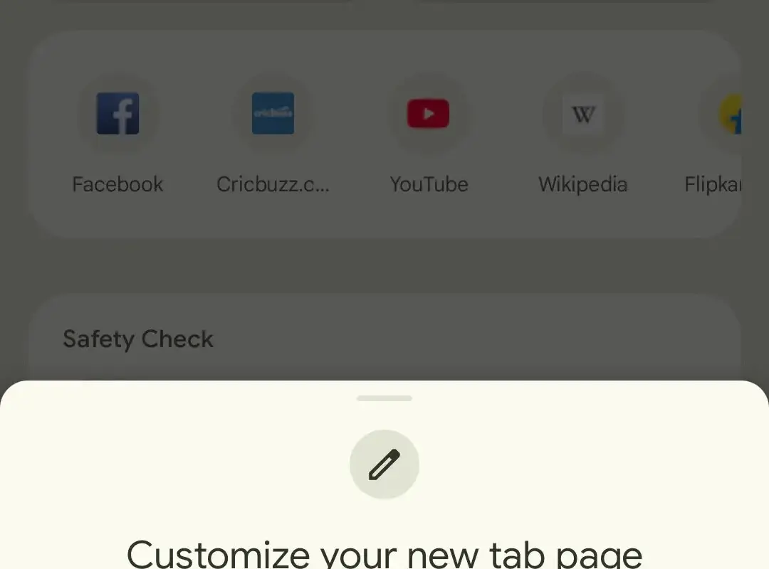 Google Chrome libera nova ferramenta de personalização para a página de nova guia no Android