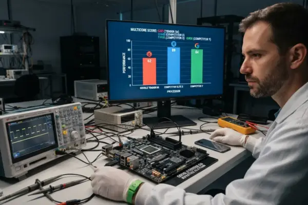 Google Tensor G6: Testes revelam desempenho abaixo dos concorrentes de elite
