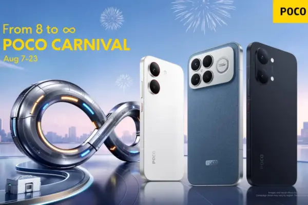 POCO Carnival 2026: Confira os descontos em smartphones da nova linha F8, X8 e mais