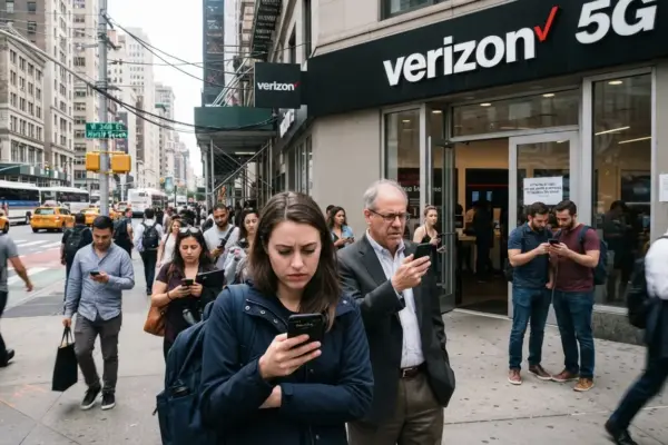Verizon enfrenta instabilidade e usuários relatam queda em diversas cidades dos EUA